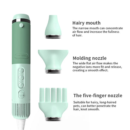 Portable Pet Hair Dryer with Slicker Brush for Dogs & Cats 300W Strong Airflow Grooming Comb (Copy)