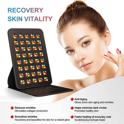 Home Infrared Red Light Therapy Panel for Skin Care and Muscle Relief