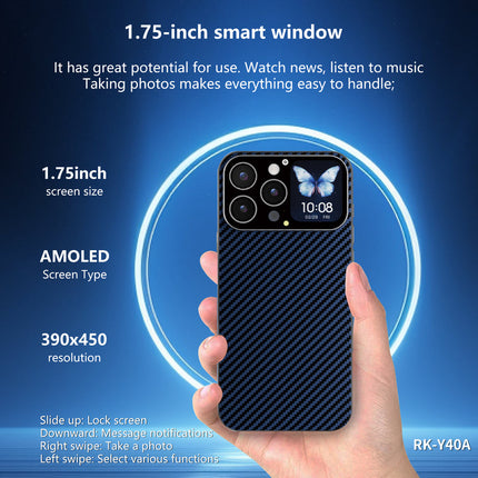 Smart TPU Phone Case with 360° Full Protection & Touch-Sensitive Front for iPhone