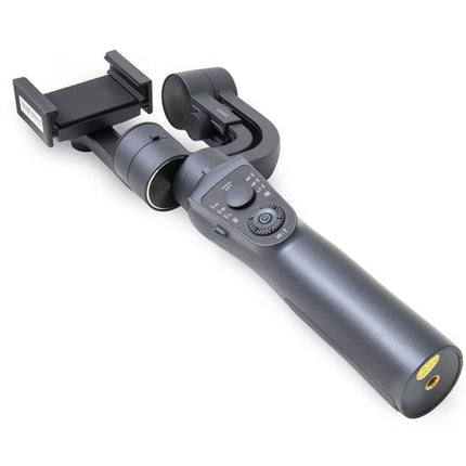 Portable 3-Axis Smartphone Gimbal Stabilizer with Anti-Shake, Object Tracking and Built-In Tripod