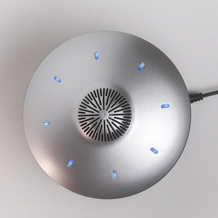 Levitation UFO Style Wireless Bluetooth Speaker with LED Touch Panel – Portable Black