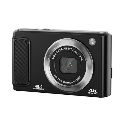 Compact 4K Digital Camera with 13MP Sensor, 2.8” LCD Screen & Expandable Storage