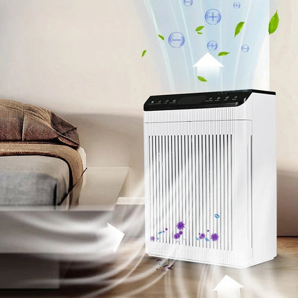 Portable Air Purifier 300m³/h CADR 33W Energy Efficient for Home & Office up to 36m²