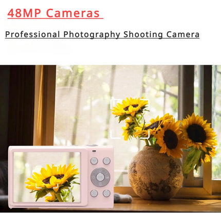 Ultra-Compact Digital Camera with 2.7K Recording & 48MP Image Output