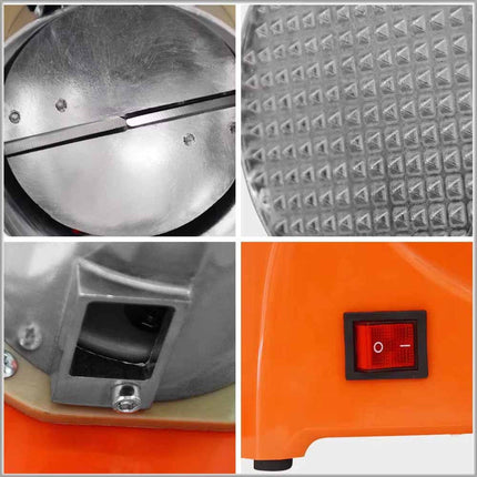 Heavy Duty Electric Ice Crusher 250W Portable Snow Cone & Slush Maker – Stainless Steel, 650mL