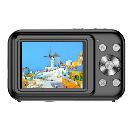 Lightweight 5MP Digital Camera with Full HD 1080P Recording & Extended Battery Performance – Black