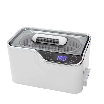 Ultrasonic Jewelry & Glasses Cleaner with Digital Timer – Compact Deep Cleaning Device