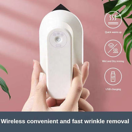 USB Rechargeable Handheld Garment Steamer for Wet & Dry Ironing