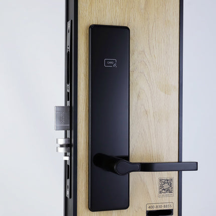 Smart RFID Hotel Door Lock with High Security Cylinder for Hotels, 34-100mm Door Thickness