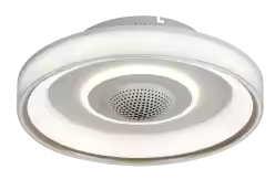 Bladeless LED Light Fan with HEPA 11 Filter, Plasma Ion Air Purification & 3000lm Light