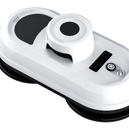 Smart Glass Cleaning Robot with Remote Control, 90W High Suction, Anti-Fall Design
