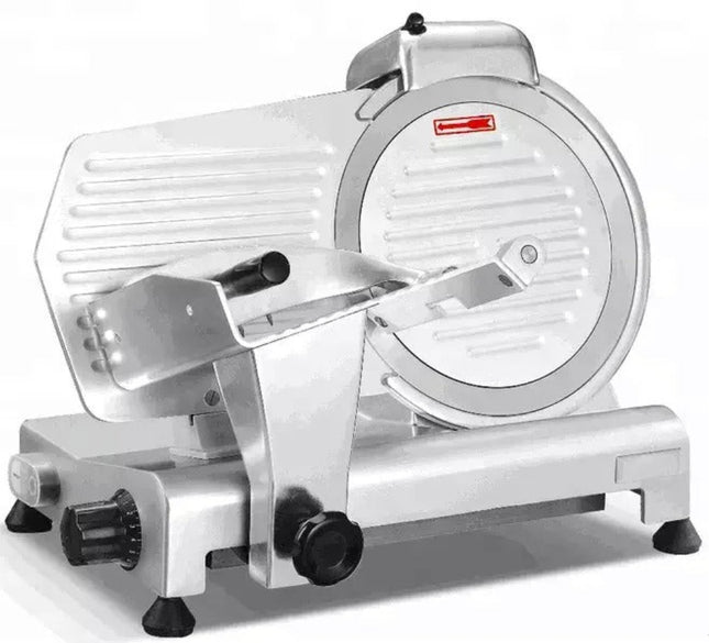 Electric Desktop Meat Slicer with 250mm Blade Adjustable Thickness Food Cutter