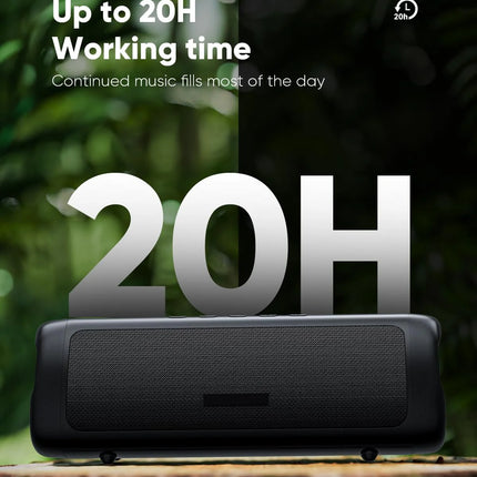 Wireless 10W Compact Bluetooth Speaker for Indoor & Outdoor Use with Long Battery Life and Splash Protection