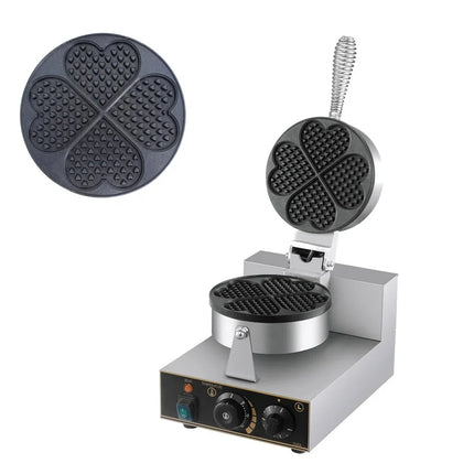 Professional Electric Waffle & Dessert Maker with Non-Stick Plates and Temperature Control