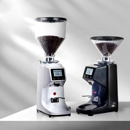 Metal Coffee Bean Grinder with 19 Adjustable Grind Levels and 1L Bean Hopper
