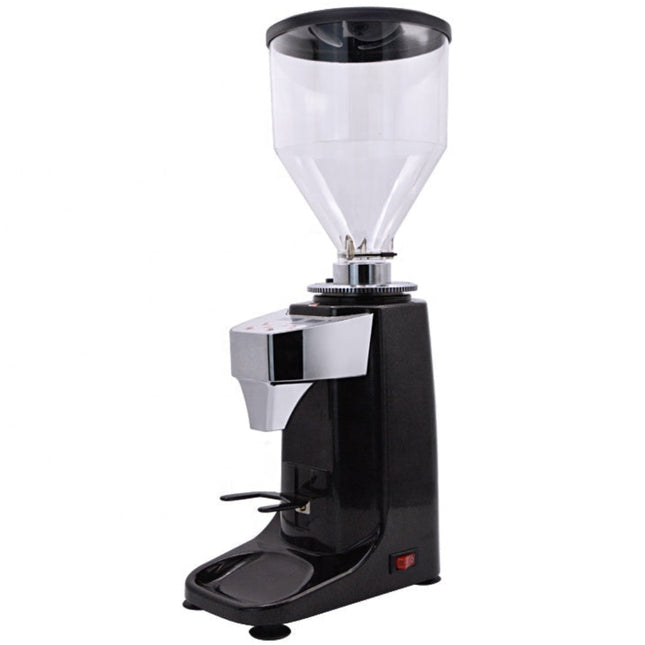 Electric Coffee Grinder with 60mm Stainless Steel Burr and Aluminum Body