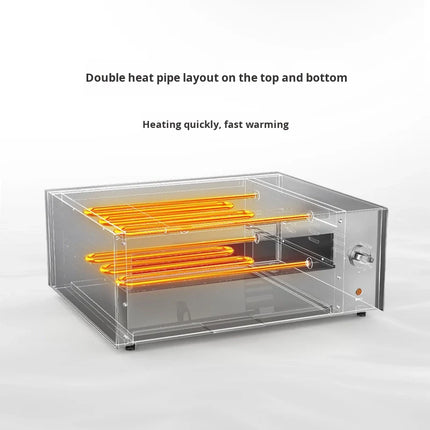 Countertop Electric Convection Oven for Commercial & Home Baking – 900W High Heat Performance