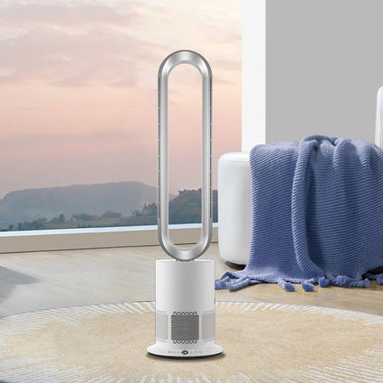 Bladeless Tower Fan 40-Inch with 10 Airflow Speeds, Wide Oscillation & Timer