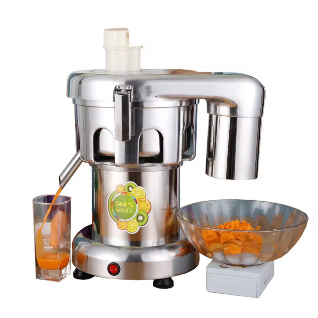 Heavy-Duty Commercial Juice Extractor (80–100kg/hr) Stainless Steel High-Speed Fruit & Veg Juicer Machine