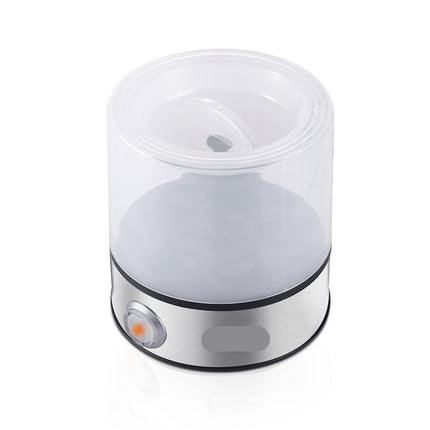 Electric Egg Boiler for 6 Eggs with Single Layer Design and Automatic Quick Cooking