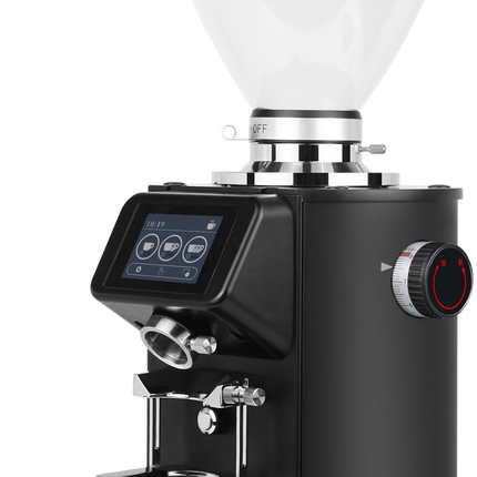 600W Electric Coffee Grinder with 90mm Titanium Coated Flat Burr and Touch Screen Control