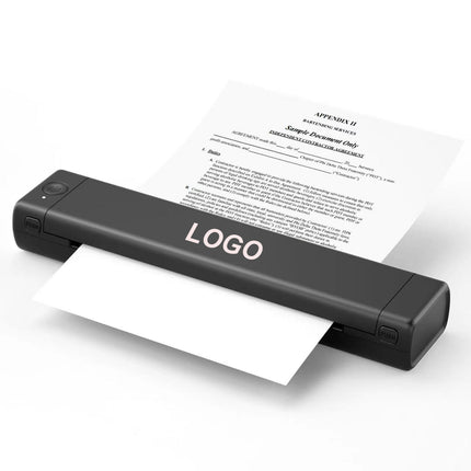 Portable 300 DPI Thermal Transfer Printer with 2000mAh Battery for A4/A5/B5 & Letter Paper