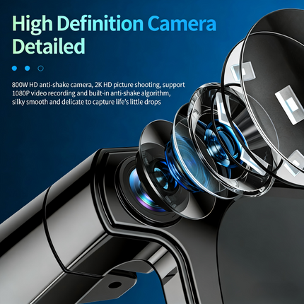 Dual Lens Smart Glasses 1080P Video Recording AI Assistant Real-Time Translation