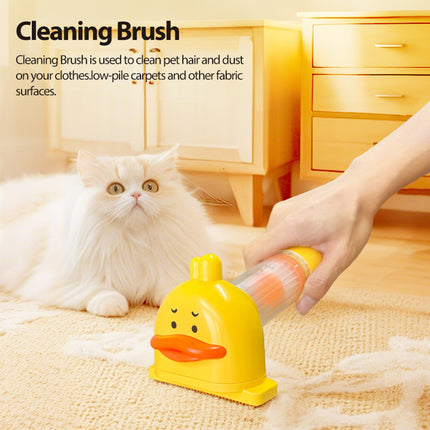 Portable Duck Shape Pet Drying Comb 70W Two-Speed Grooming Brush for Dogs & Cats