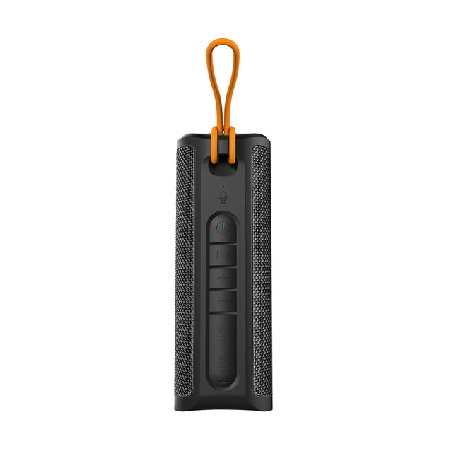 Portable IPX4 Waterproof Bluetooth Speaker with Fabric Mesh, 24 Hour Battery & TF Card Support