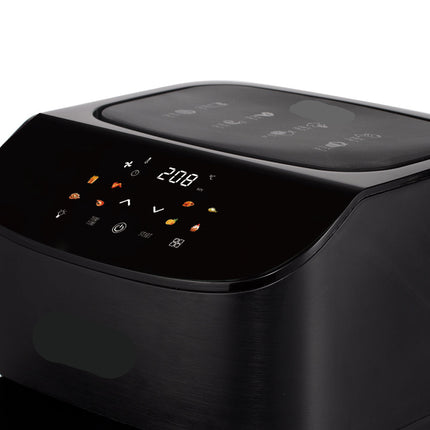 Smart 6L Air Fryer with Touch Screen, Adjustable Temperature & Visible Cooking Window