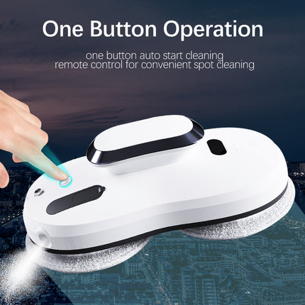 Window Cleaning Robot with 5600Pa Suction, Auto Water Spray & App Control (Optional)