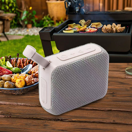 Wireless Bluetooth Speaker with RGB LED, 800mAh Battery & Qi Wireless Charging for Home and Travel
