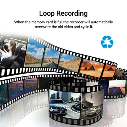 4-Channel 4K Dash Camera with WiFi App Control, Loop Recording, Parking Monitoring & 256GB Support