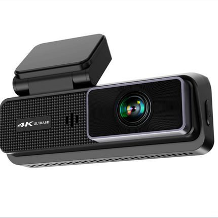 Portable 4K Dash Camera with Rear Camera, WiFi App Control, IPS Screen and G-Sensor Recording