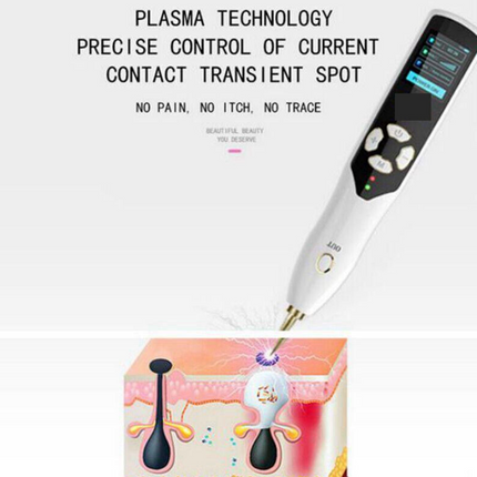 Portable High-Frequency Cold Plasma Pen for Acne, Pore Refinement and Skin Care