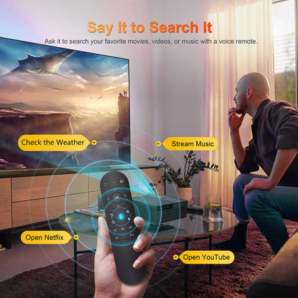 Full HD 1080P Smart Projector with Auto Focus, Android 11, WiFi, Bluetooth & Adjustable Stand