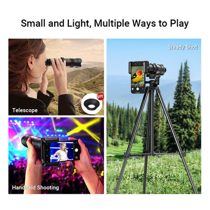 Universal Smartphone Zoom Lens Kit for Long-Range & Close-Up Photography