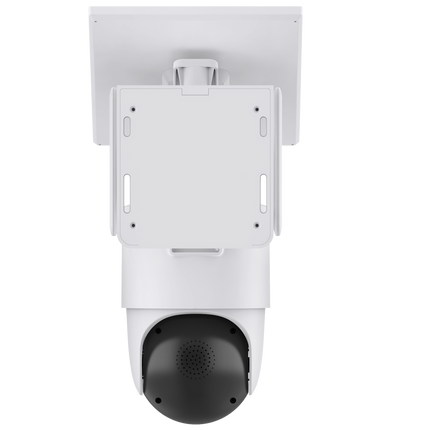 Solar 4G Outdoor Surveillance Camera with Dual Power System, Triple Cameras & 10× Zoom