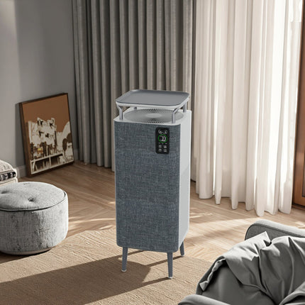 Home Air Purifier with HEPA Filtration & Photocatalyst Technology, 520m³/h CADR, 70m² Coverage, Portable Design