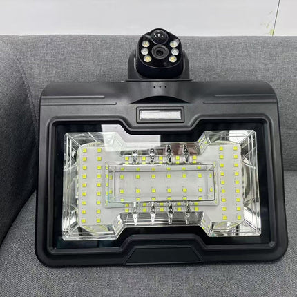 4MP Solar Powered Outdoor Security Camera with Pan Tilt, 4G/WiFi Connectivity & 8000mAh Battery