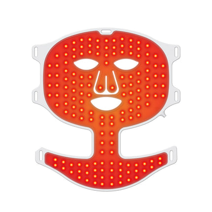 USB Rechargeable Red & Near Infrared LED Facial Mask for Skin Rejuvenation and Collagen Support