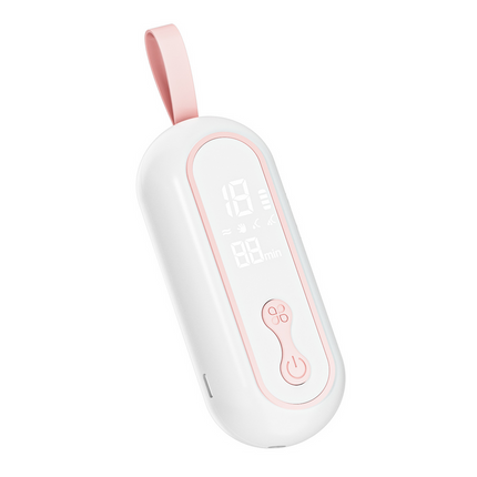 Portable Hands-Free Electric Pump Lightweight PP Quiet Operation White