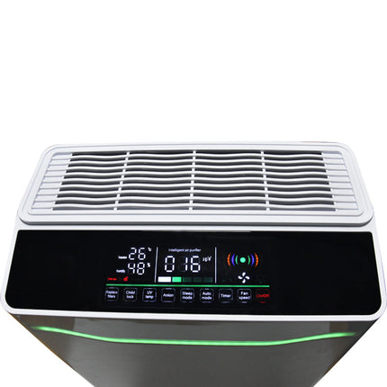 Intelligent Air Purifier 802B with DC Motor, Negative Ion Function and Quiet Operation