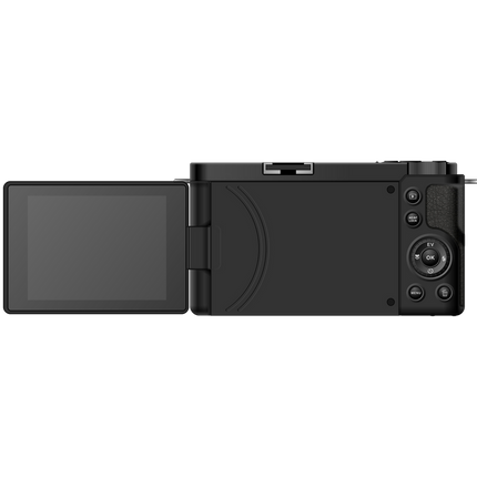 Advanced Compact Digital Camera with 5K Video, 64MP Photos, 10x Zoom, WiFi & HDMI – Black
