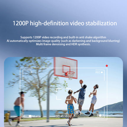 Portable Smart Sunglasses with Bluetooth Speakers & Mic 1080P Video Touch & App Control