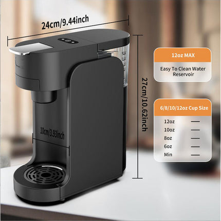 Portable Capsule Espresso Coffee Machine with 20 Bar Pressure and 0.8L Water Tank