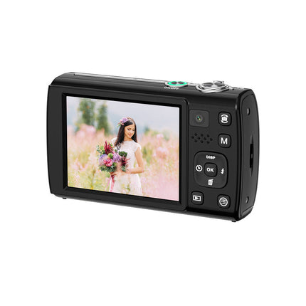 5K Digital Camera with Dual Sensors and 2.8" Touchscreen – Portable & Lightweight