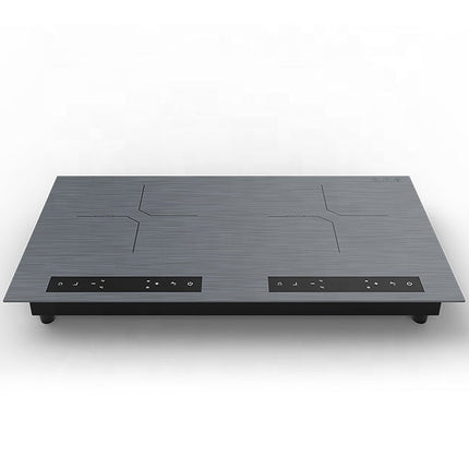 2-Burner Induction Cooktop with Touch Controls, Adjustable Heat, and Durable Glass Surface