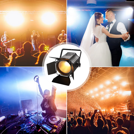Professional 200W LED Par Light with Adjustable White Color for Venues