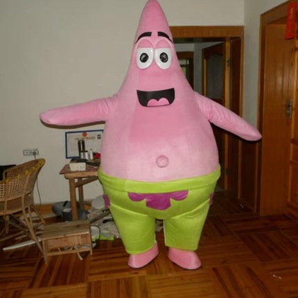 Adult Starfish Mascot Costume – Plush Cartoon Character Suit for Festivals, Parties & Cosplay